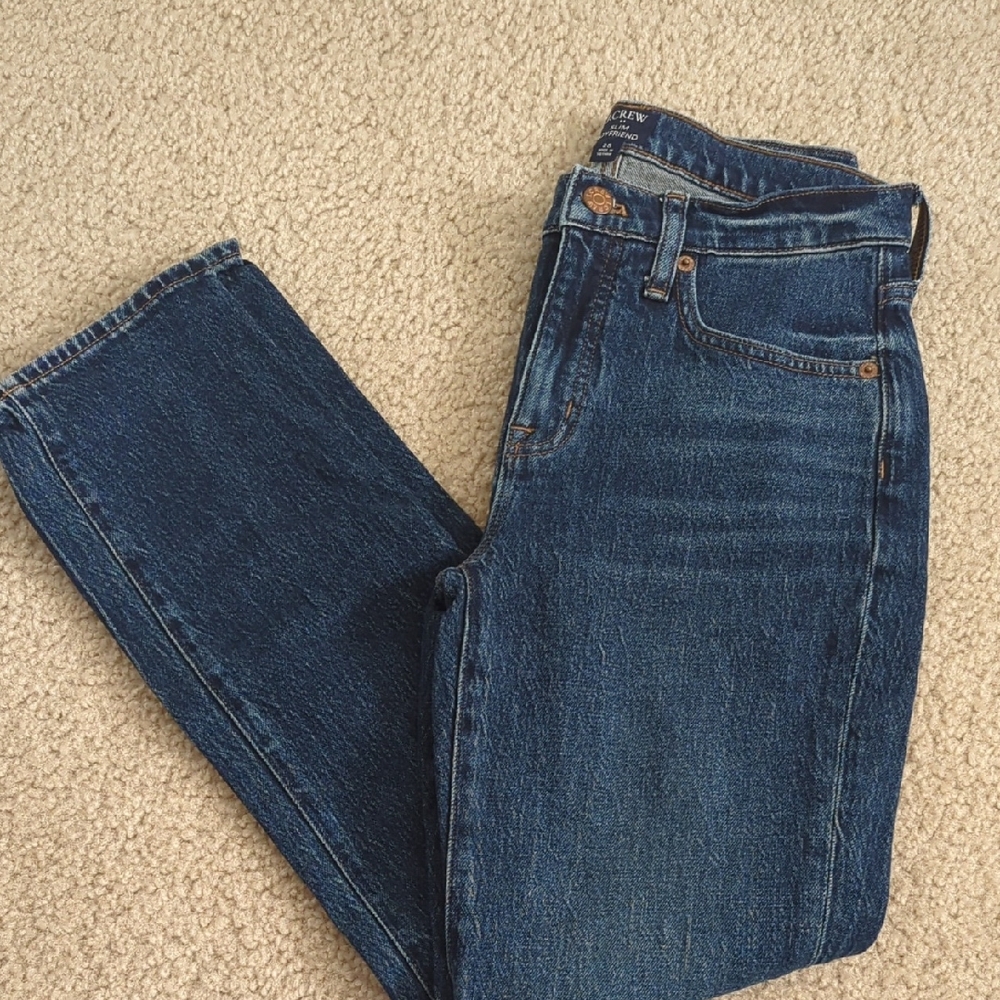 J. Crew Slim Boyfriend Blue Jeans